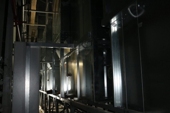 Покрасочно-сушильная камера для самолетов Airbus в Авиационно-техническом центре Покрасочно-сушильная камера SPK GROUP для самолетов Airbus в Авиационно-техническом центре