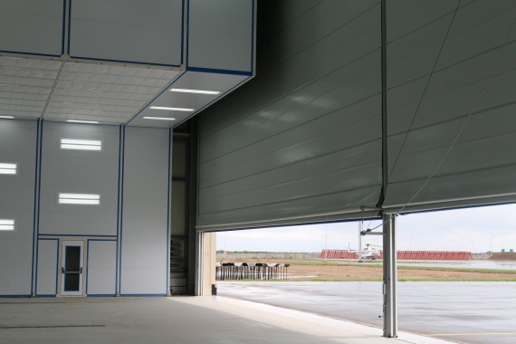 Покрасочно-сушильная камера для самолетов Airbus в Авиационно-техническом центре Покрасочно-сушильная камера SPK GROUP для самолетов Airbus в Авиационно-техническом центре