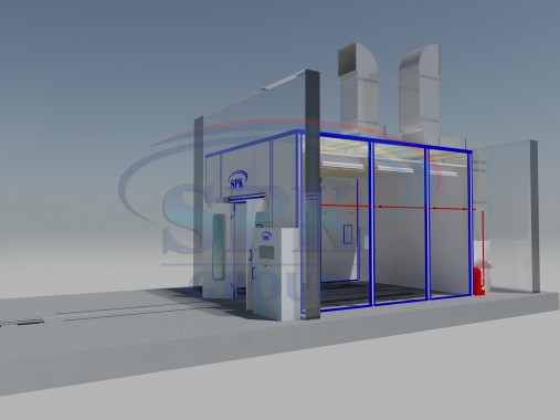 Проект капитального ремонта окрасочно-сушильной камеры для окраски металлоконструкций Проект капитального ремонта окрасочно-сушильной камеры для окраски металлоконструкций SPK GROUP