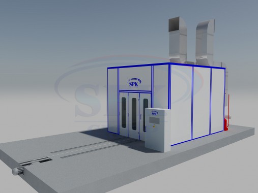 Проект капитального ремонта окрасочно-сушильной камеры для окраски металлоконструкций Проект капитального ремонта окрасочно-сушильной камеры для окраски металлоконструкций SPK GROUP