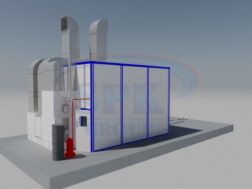 Проект капитального ремонта окрасочно-сушильной камеры для окраски металлоконструкций Проект капитального ремонта окрасочно-сушильной камеры для окраски металлоконструкций SPK GROUP