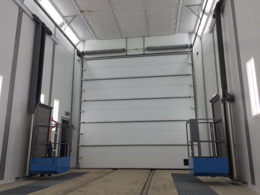 Покрасочно-сушильная камера для локомотивов для Музея РЖД г. Екатеринбург Окрасочно-сушильная камера для локомотивов SPK GROUP