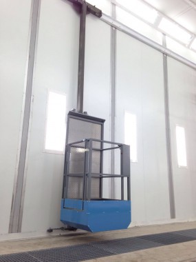 Покрасочно-сушильная камера для локомотивов для Музея РЖД г. Екатеринбург Окрасочно-сушильная камера для локомотивов СПК ГРУПП