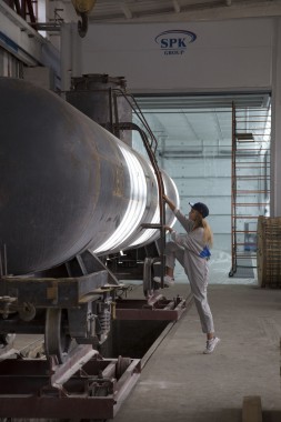 Покрасочно-сушильная камера для локомотивов для Музея РЖД г. Екатеринбург Окрасочно-сушильная камера для локомотивов SPK GROUP