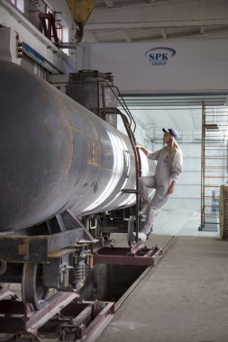 Покрасочно-сушильная камера для локомотивов для Музея РЖД г. Екатеринбург Окрасочно-сушильная камера для локомотивов SPK GROUP