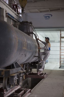 Покрасочно-сушильная камера для локомотивов для Музея РЖД г. Екатеринбург Окрасочно-сушильная камера для локомотивов SPK GROUP