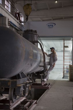 Покрасочно-сушильная камера для локомотивов для Музея РЖД г. Екатеринбург Окрасочно-сушильная камера для локомотивов SPK GROUP