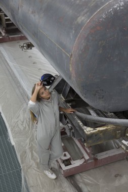 Покрасочно-сушильная камера для локомотивов для Музея РЖД г. Екатеринбург Камера для покраски и сушки локомотивов SPK GROU