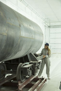 Покрасочно-сушильная камера для локомотивов для Музея РЖД г. Екатеринбург Камера для покраски и сушки локомотивов SPK GROUP