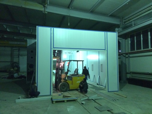 Окрасочно-сушильная камера для окраски металлоконструкций и ферм SPK 15.4.6. Италия Окрасочно-сушильная камера для окраски металлоконструкций и ферм SPK 15.4.6. Италия