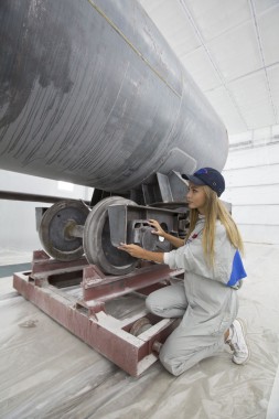 Покрасочно-сушильная камера для локомотивов для Музея РЖД г. Екатеринбург Камера покраски и сушки локомотивов SPK GROUP