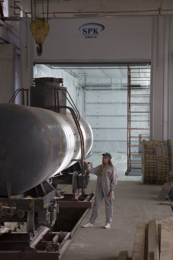 Покрасочно-сушильная камера для локомотивов для Музея РЖД г. Екатеринбург Камера покраски и сушки локомотивов SPK GROUP