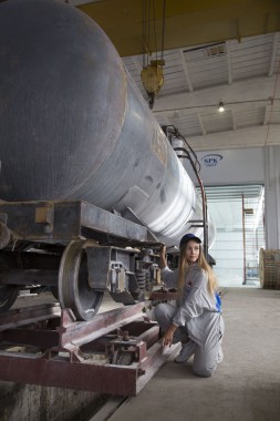 Покрасочно-сушильная камера для локомотивов для Музея РЖД г. Екатеринбург Камера покраски и сушки локомотивов SPK GROUP