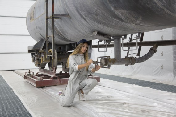 Покрасочно-сушильная камера для локомотивов для Музея РЖД г. Екатеринбург Окрасочно-сушильная камера для локомотивов SPK GROUP