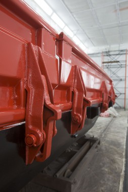 Покрасочно-сушильная камера для локомотивов для Музея РЖД г. Екатеринбург Окрасочно-сушильная камера для локомотивов SPK GROUP