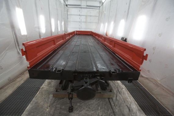 Покрасочно-сушильная камера для локомотивов для Музея РЖД г. Екатеринбург Окрасочно-сушильная камера для локомотивов SPK GROUP