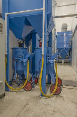 Дробеструйная камера SPK-20.6.5 в г. Миасс Дробеструйная камера SPK GROUP