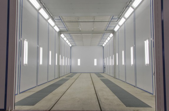 Камера окраски и сушки для рам прицепов, полуприцепов и цистерн SPK-20.6.5, г. Миасс Окрасочно-сушильная камера SPK GROUP для прицепов и цистерн