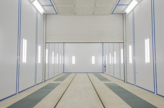 Камера окраски и сушки для рам прицепов, полуприцепов и цистерн SPK-20.6.5, г. Миасс Окрасочно-сушильная камера SPK GROUP для прицепов и цистерн