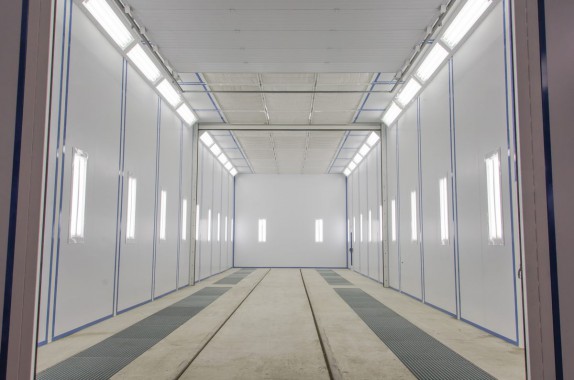 Камера окраски и сушки для рам прицепов, полуприцепов и цистерн SPK-20.6.5, г. Миасс Окрасочно-сушильная камера SPK GROUP для прицепов и цистерн