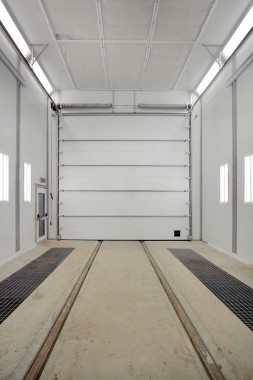 Покрасочно-сушильная камера для локомотивов для Музея РЖД г. Екатеринбург Окрасочно-сушильная камера для локомотивов SPK GROUP