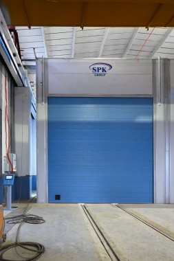 Покрасочно-сушильная камера для локомотивов для Музея РЖД г. Екатеринбург Окрасочно-сушильная камера для локомотивов SPK GROUP