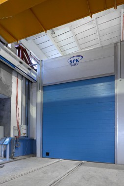 Покрасочно-сушильная камера для локомотивов для Музея РЖД г. Екатеринбург Окрасочно-сушильная камера для локомотивов SPK GROUP