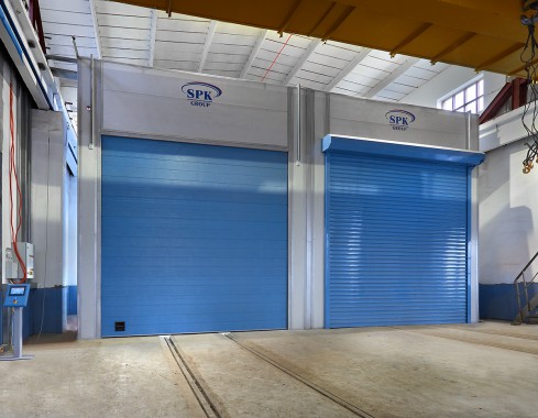 Покрасочно-сушильная камера для локомотивов для Музея РЖД г. Екатеринбург ОСК для локомотивов SPK GROUP