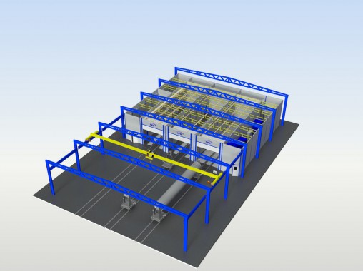 Комплекс подготовки поверхности для труб SPK - 15.21.5 Комплекс подготовки поверхности для труб SPK GROUP