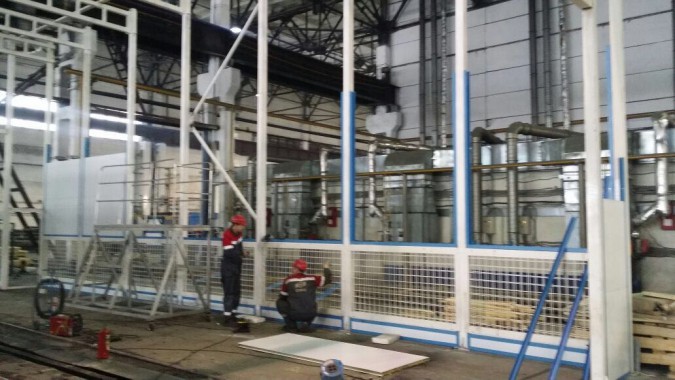 Покрасочно-сушильная камера для трубопроводов SPK-15.8.6, г. Челябинск Покрасочно-сушильная камера для трубопроводов SPK-15.8.6, г. Челябинск