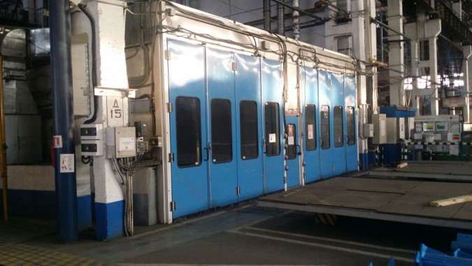 Покрасочно-сушильная камера для трубопроводов SPK-15.8.6, г. Челябинск Покрасочно-сушильная камера для трубопроводов SPK-15.8.6, г. Челябинск