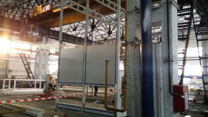 Покрасочно-сушильная камера для трубопроводов SPK-15.8.6, г. Челябинск Покрасочно-сушильная камера для трубопроводов SPK-15.8.6, г. Челябинск