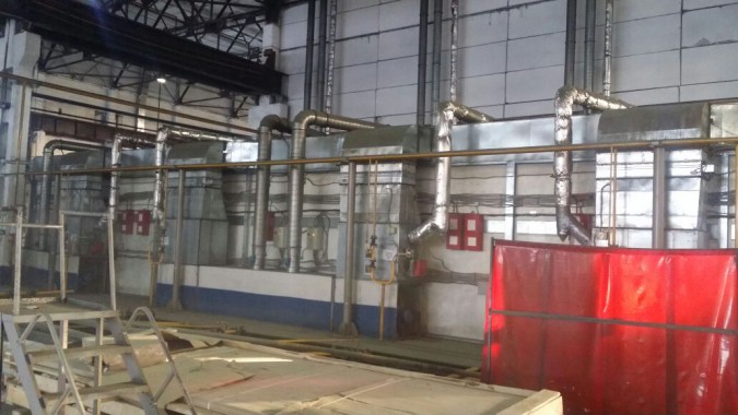 Покрасочно-сушильная камера для трубопроводов SPK-15.8.6, г. Челябинск Покрасочно-сушильная камера для трубопроводов SPK-15.8.6, г. Челябинск