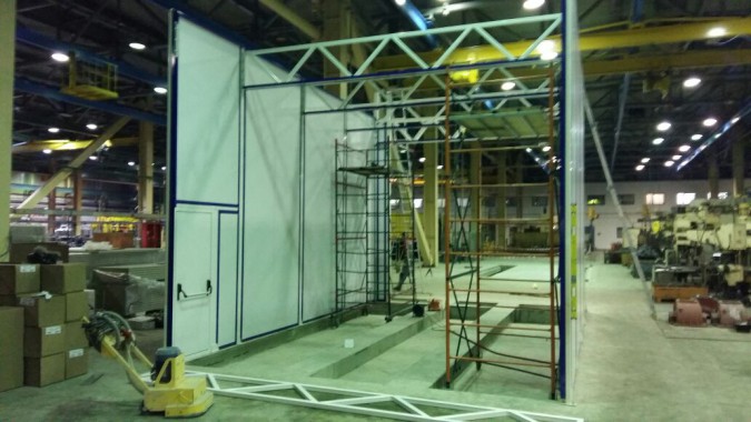 Покрасочно-сушильная камера для грузовиков SPK-17.5.6 Решения окраски от SPK GROUP - окраска грузовых автомобилей
