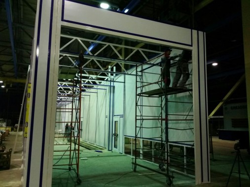 Покрасочно-сушильная камера для грузовиков SPK-17.5.6 Камера для окраски грузовиков SPK GROUP