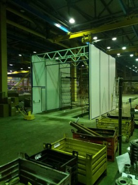 Окрасочно-сушильная камера для прицепов SPK 16.6.6 Оборудование SPK GROUP для окраски прицепов
