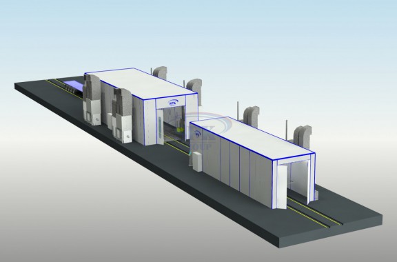 Окрасочно-сушильная камера для прицепов SPK 16.6.6 Производство камер окрасочных для прицепов SPK GROUP