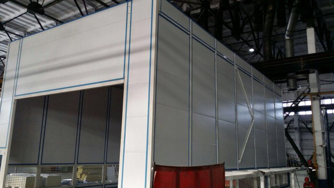 Покрасочно-сушильная камера для трубопроводов SPK-15.8.6, г. Челябинск Покрасочно-сушильная камера для трубопроводов SPK-15.8.6, г. Челябинск