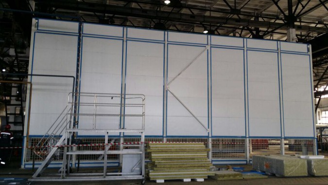 Покрасочно-сушильная камера для трубопроводов SPK-15.8.6, г. Челябинск Покрасочно-сушильная камера для трубопроводов SPK-15.8.6, г. Челябинск