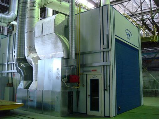 Проходная покрасочно-сушильная камера для грузовых автомобилей SPK-18.5.5, г. Миасс Проходная покрасочно-сушильная камера для грузовых автомобилей SPK-18.5.5, г. Миасс