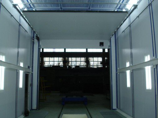 Проходная покрасочно-сушильная камера для грузовых автомобилей SPK-18.5.5, г. Миасс Проходная покрасочно-сушильная камера для грузовых автомобилей SPK-18.5.5, г. Миасс