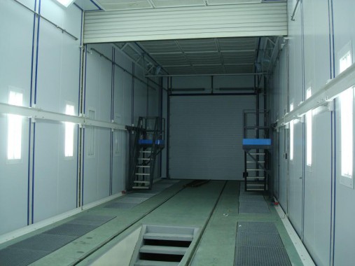 Проходная покрасочно-сушильная камера для грузовых автомобилей SPK-18.5.5, г. Миасс Проходная покрасочно-сушильная камера для грузовых автомобилей SPK-18.5.5, г. Миасс