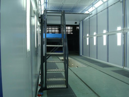 Проходная покрасочно-сушильная камера для грузовых автомобилей SPK-18.5.5, г. Миасс Проходная покрасочно-сушильная камера для грузовых автомобилей SPK-18.5.5, г. Миасс