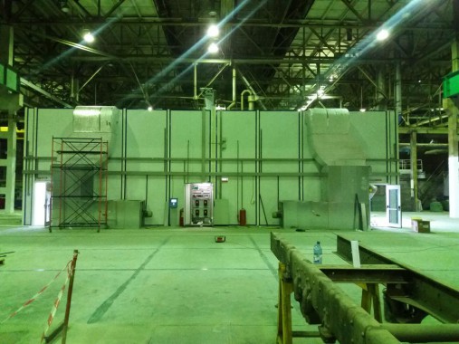 Проходная покрасочно-сушильная камера для грузовых автомобилей SPK-18.5.5, г. Миасс Проходная покрасочно-сушильная камера для грузовых автомобилей SPK-18.5.5, г. Миасс