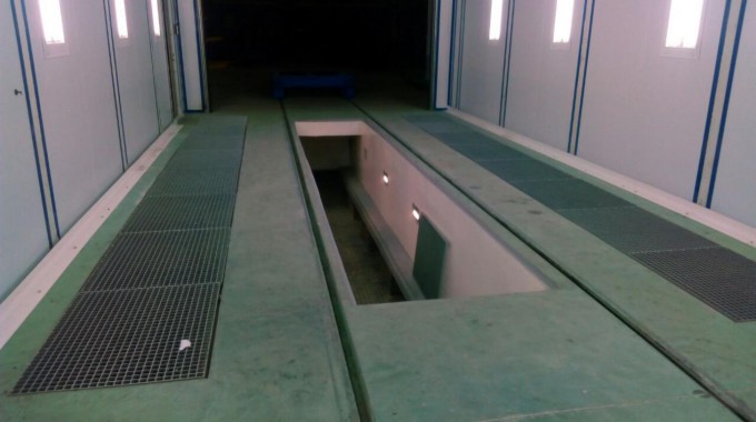 Проходная покрасочно-сушильная камера для грузовых автомобилей SPK-18.5.5, г. Миасс Проходная покрасочно-сушильная камера для грузовых автомобилей SPK-18.5.5, г. Миасс