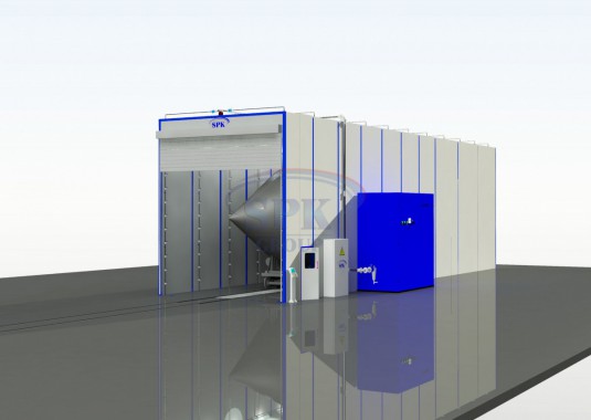 Тупиковая дождевальная камера SPK-24.6.7 Тупиковая дождевальная камера SPK GROUP
