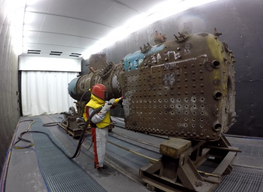 Дробеструйная камера для жд вагонов. Музей РЖД в г. Екатеринбург Дробеструйная камера для жд вагонов SPK GROUP. Музей РЖД в г. Екатеринбург