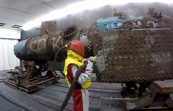 Дробеструйная камера для жд вагонов. Музей РЖД в г. Екатеринбург Дробеструйная камера для жд вагонов SPK GROUP. Музей РЖД в г. Екатеринбург