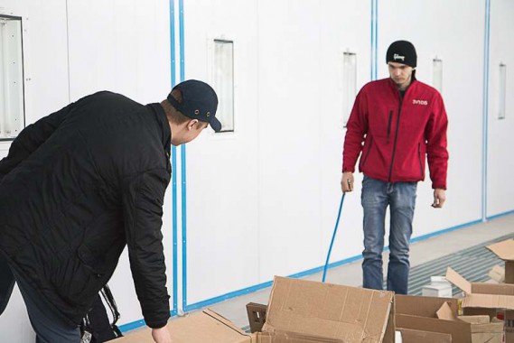 Запуск окрасочно-сушильной камеры для окраски металлоконструкций и ферм SPK 15.4.6, г. Астана (Казахстан) Запуск окрасочно-сушильной камеры для окраски металлоконструкций и ферм SPK 15.4.6, г. Астана (Казахстан)