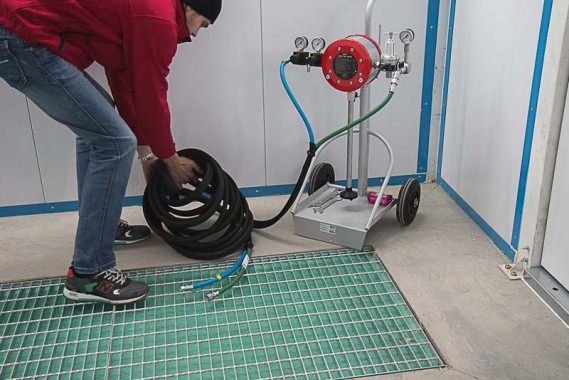 Запуск окрасочно-сушильной камеры для окраски металлоконструкций и ферм SPK 15.4.6, г. Астана (Казахстан) Запуск окрасочно-сушильной камеры для окраски металлоконструкций и ферм SPK 15.4.6, г. Астана (Казахстан)